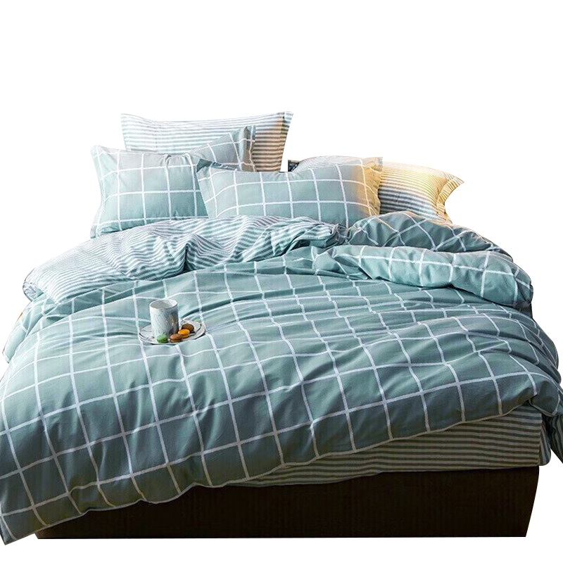 AVIVI Dormitory Bedding Set Three-Piece Student Single Bed Sheet Quilt Cover Pillowcase Yage Era Quilt Cover 150*200cm