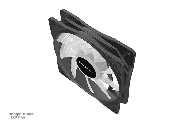 DEEPCOOL FT12 Case Cooling Fan, 12025/FOC Closed-Loop Control Motor, Ten-Level Motor, Stable Operation, 5-Year Warranty 8