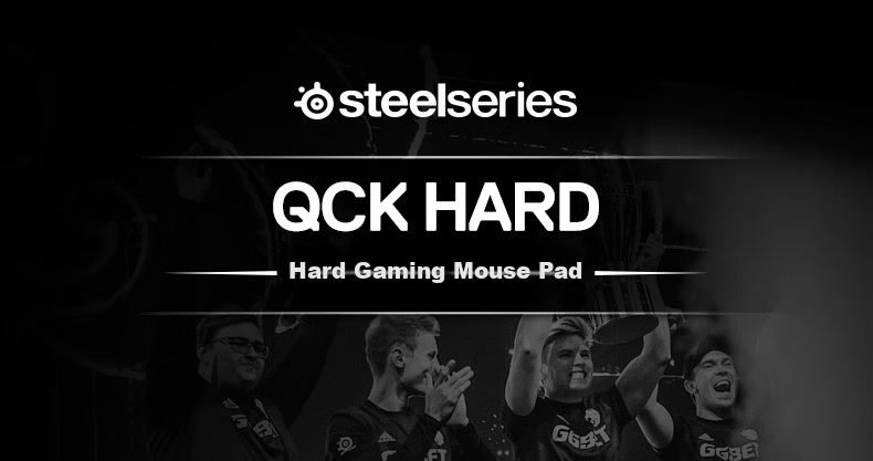 SteelSeries QcK Hard Pad 320*270*3mm Professional Gaming Mouse Pad Esports Mouse Pad Resin Mouse Pad Washable Hard Versio 1