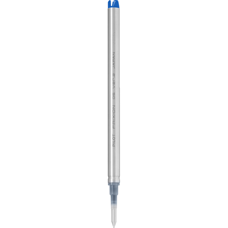 PILOT Erasable Pen Refill, Student Stationery, Office Exam Pen Replacement Core (Metal Rod), LFBKRF50EF-2L, 0.5mm, Blue, 2-Pack