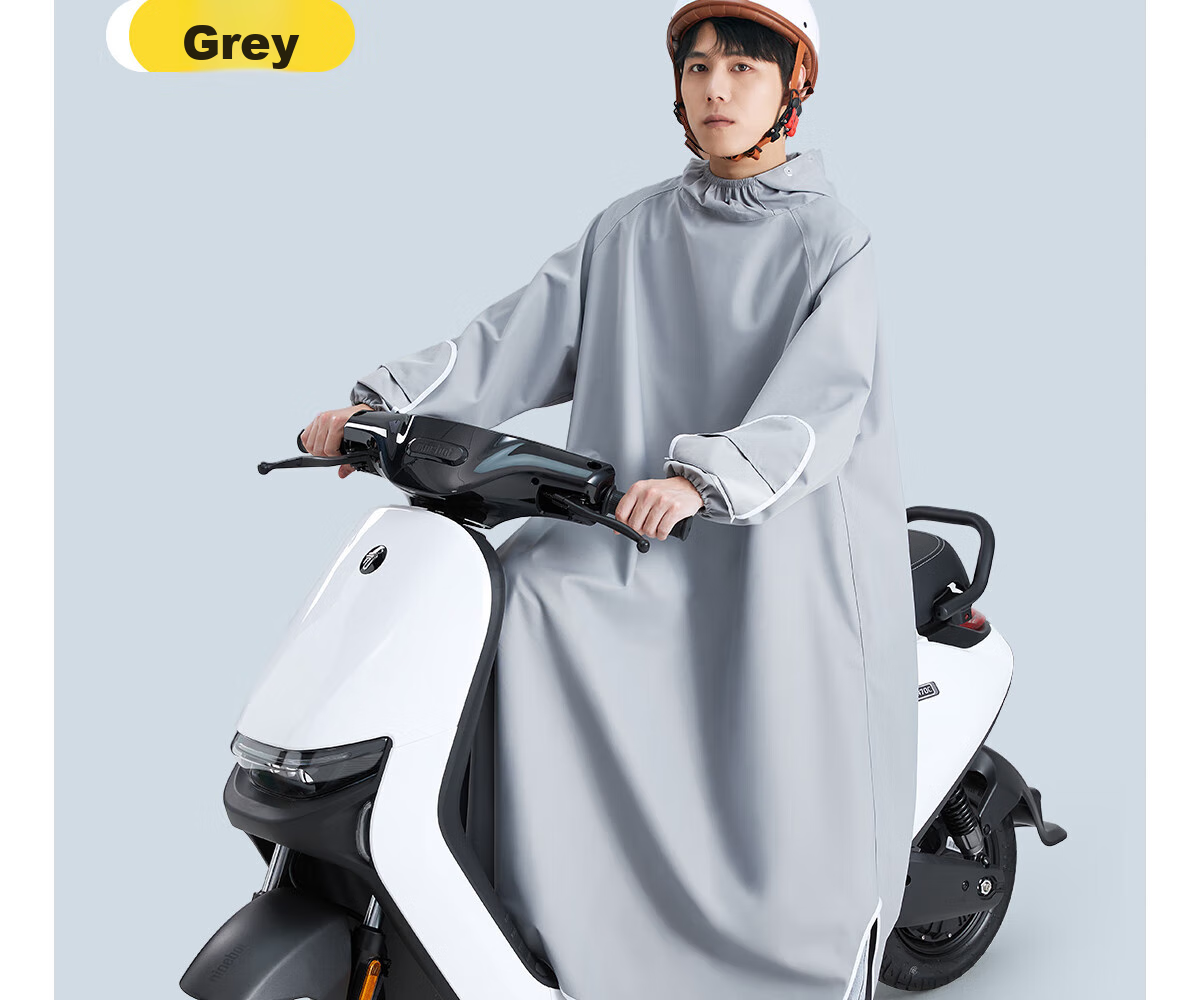 Chegui Mu [Recommended by Procurement] Electric Motorcycle Double-Layer Thickened Split Raincoat Heavy Rain Labor Protection Sanitation Security Raincoat 21