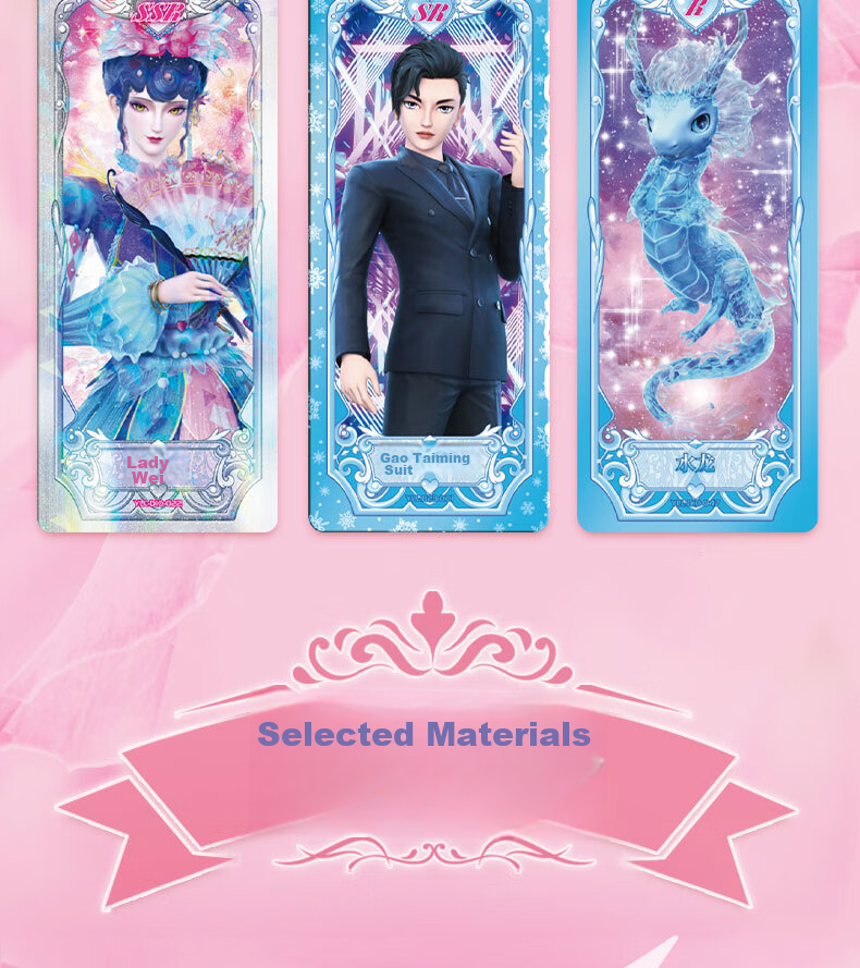 [Lowest Price Online] Kayou Yeloli Card Spirit Pack, Yeloli Card Pack, MR Card Princess Stationery Accessories, Postcards, Greeting Cards Gift, 1 Box of 30 Packs 19