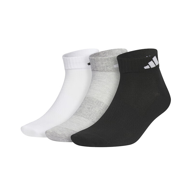 Adidas Unisex Training Series SPW ANK SOCK 3P Socks JC9269 White S 9