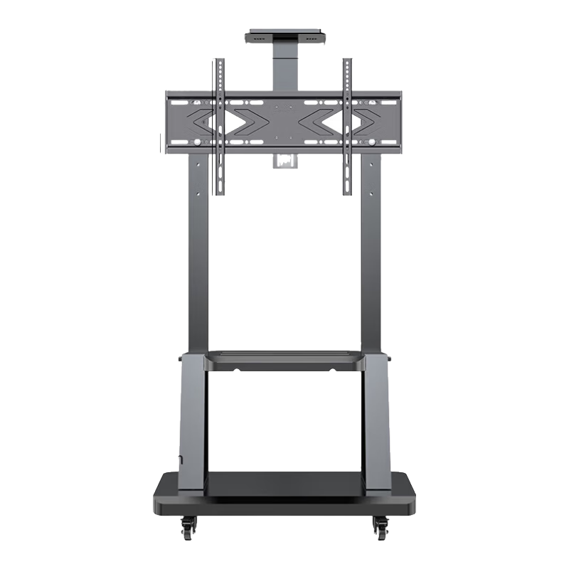 Beishi Mobile TV Stand (32-80 Inches), Universal Floor-Standing TV Mount, Video Conference Display Mobile TV Cart, Multi-Brand Universal TV Trolley