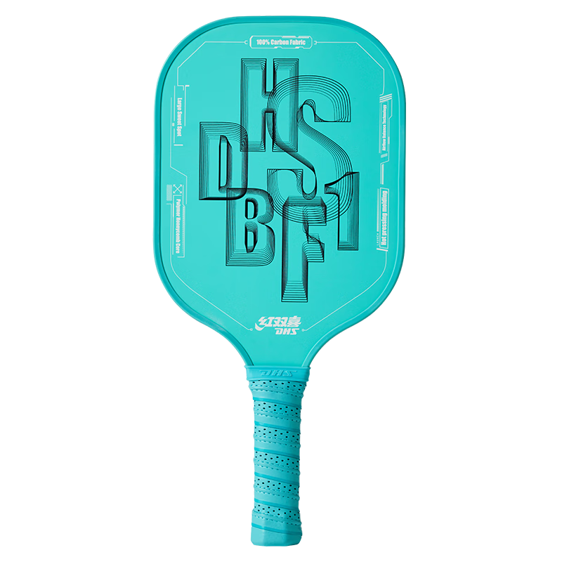 DHS Breakthrough Balanced Carbon Fiber DHS Paddle Tennis Racket, Sports