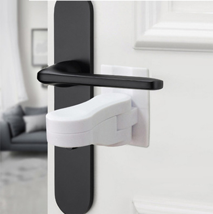 9I9 Door Handle Safety Lock, Baby Safety Lock Catch, Prevents Children from Opening Doors And Windows, Drawer Lock, Pet Lock A14 12