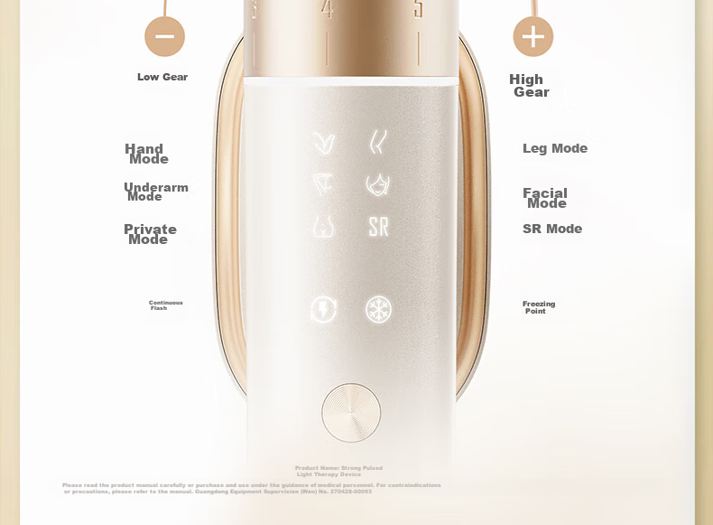 JOVS Glorious Sapphire Ice Point Hair Removal Device JR5E for Men And Women, Home Use Hair Shaver for Face, Armpits And Private Areas, Gift for Wife Or Girlfriend 20