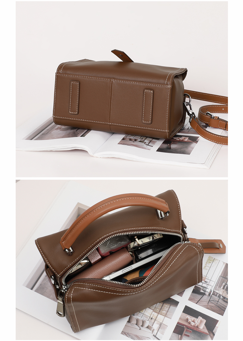 Viney Leather Handbag for Women, Large Capacity Pillow Bag, Light Luxury Crossbody Shoulder Bag, Practical Birthday And Mother's Day Gift for Mom 12