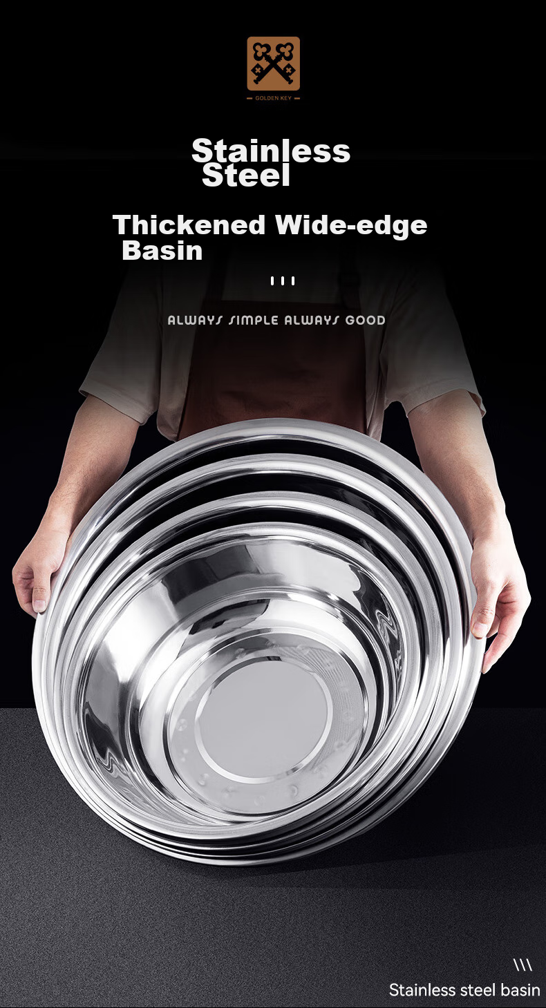 Golden Key 304 Stainless Steel Extra Large 68cm Thickened Multi-Purpose Kitchen Sink Basin GK-T700DP 1