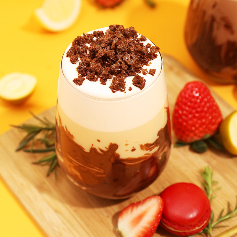 阿华田（Ovaltine）酷脆酱200g榛子可可味可可酱早餐面包涂抹蘸酱甜品烘焙牛奶伴侣