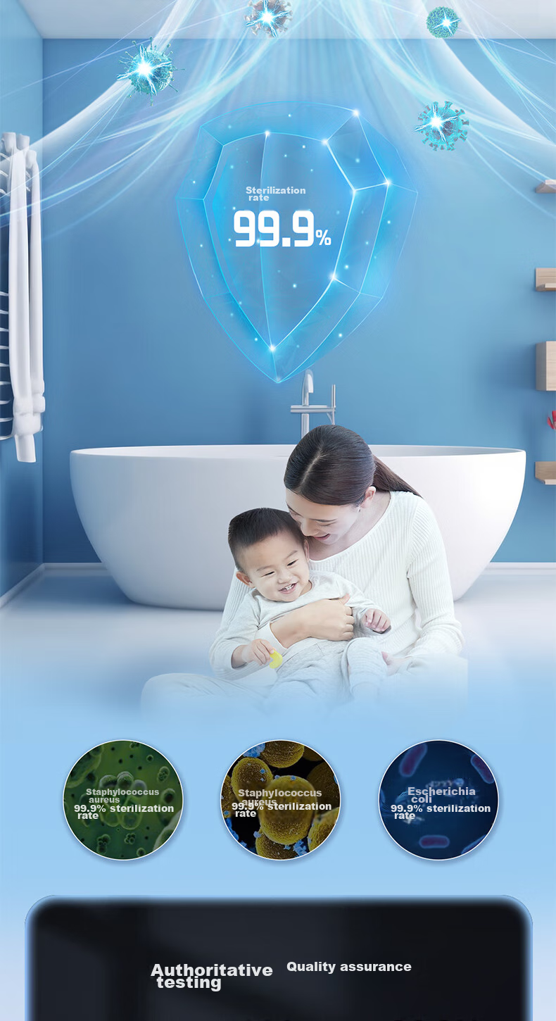 Haier Wind And Heat Bathroom Heater with Antibacterial Series, Integrated Five-In Heating Lamp HD28L for Bathroom 10