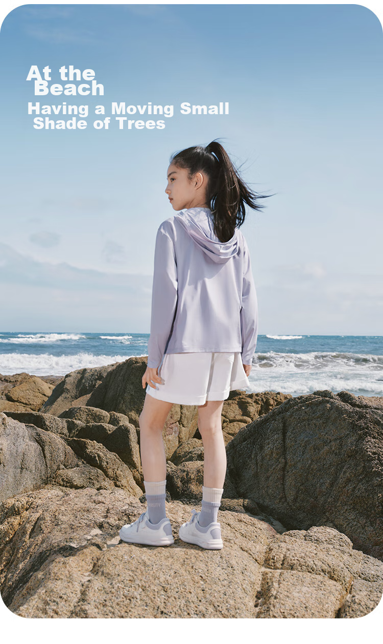 BALABALA Children's Outerwear, Boys' Summer Clothing, Girls' UV Protection Jacket, 202224105201 17