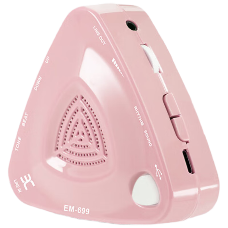 ENO Electronic Metronome for Guzheng, Pipa, Erhu And Voice, Rhythm Device for Exams EM-699 [Crystal Pink]