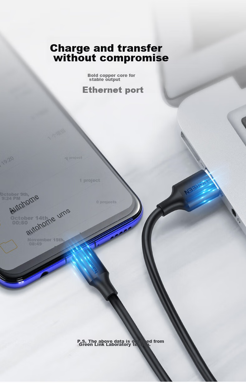 UGREEN Hard Drive Enclosure Data Cable, 0.25 Meters 6