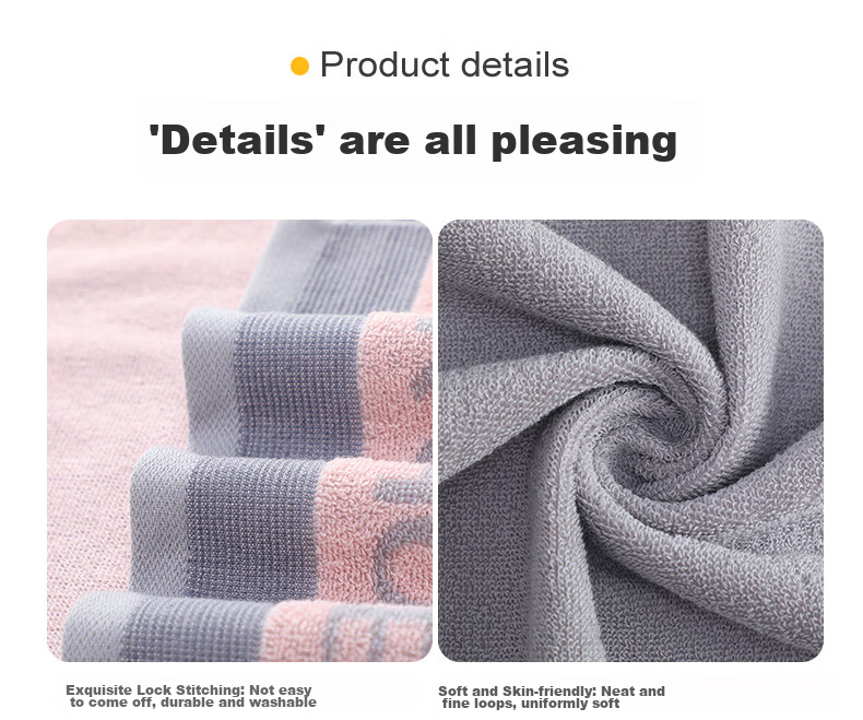 KING SHORE Pure Cotton Towel, Xinjiang Long-Staple Cotton Class A All-Cotton Adult Sports Men's Absorbent Face Towel, Pack of Two 14