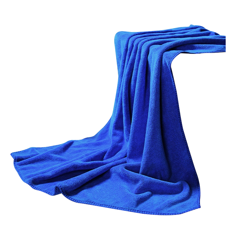 MEIJIARIJI Large Cleaning Cloth, Blue, 60*160cm, Large Size, 1 Piece Car Wash Towel, Car Cleaning Cloth, Absorbent Fiber Fleece Car Wiping Towel