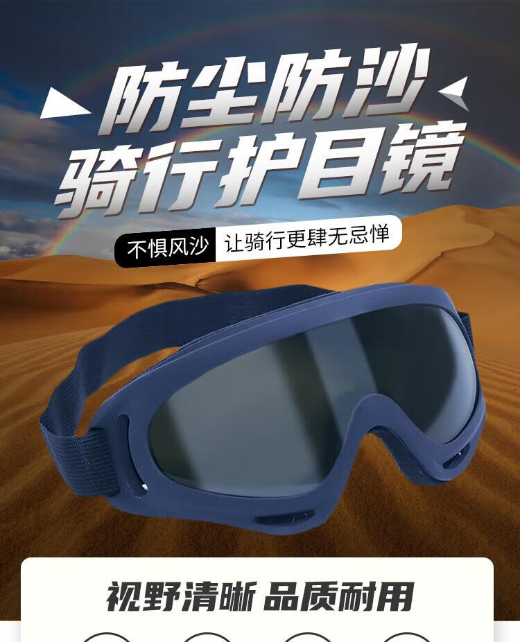 Beifute Goggles, Pollen-Proof, Anti-Fog, Windproof, Sandproof, Face-Sealed, Dust-Proof, Industrial Cutting, Splash-Proof, Grinding, Hiking, Cycling, Travel [Soft Sponge Inner Frame] Clear Lenses 1