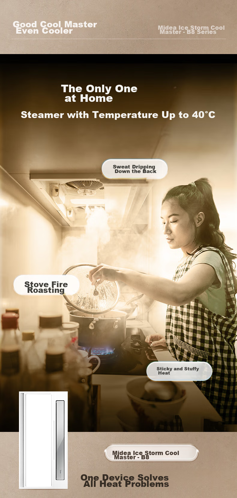 Midea Ceiling-Mounted Integrated Kitchen And Bathroom Lighting, Remote-Controlled Exhaust Fan with Ionization, Deodorizing, And Sterilization Functions B8P 8