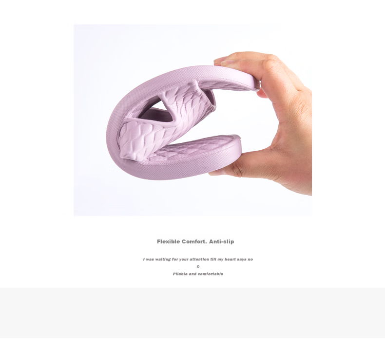GUOLUOFEI Slippers for Men, Indoor Non-Slip Shower Bathroom Floor Flat Sole Couple Slippers for Women, Pink, Size 36-37 9