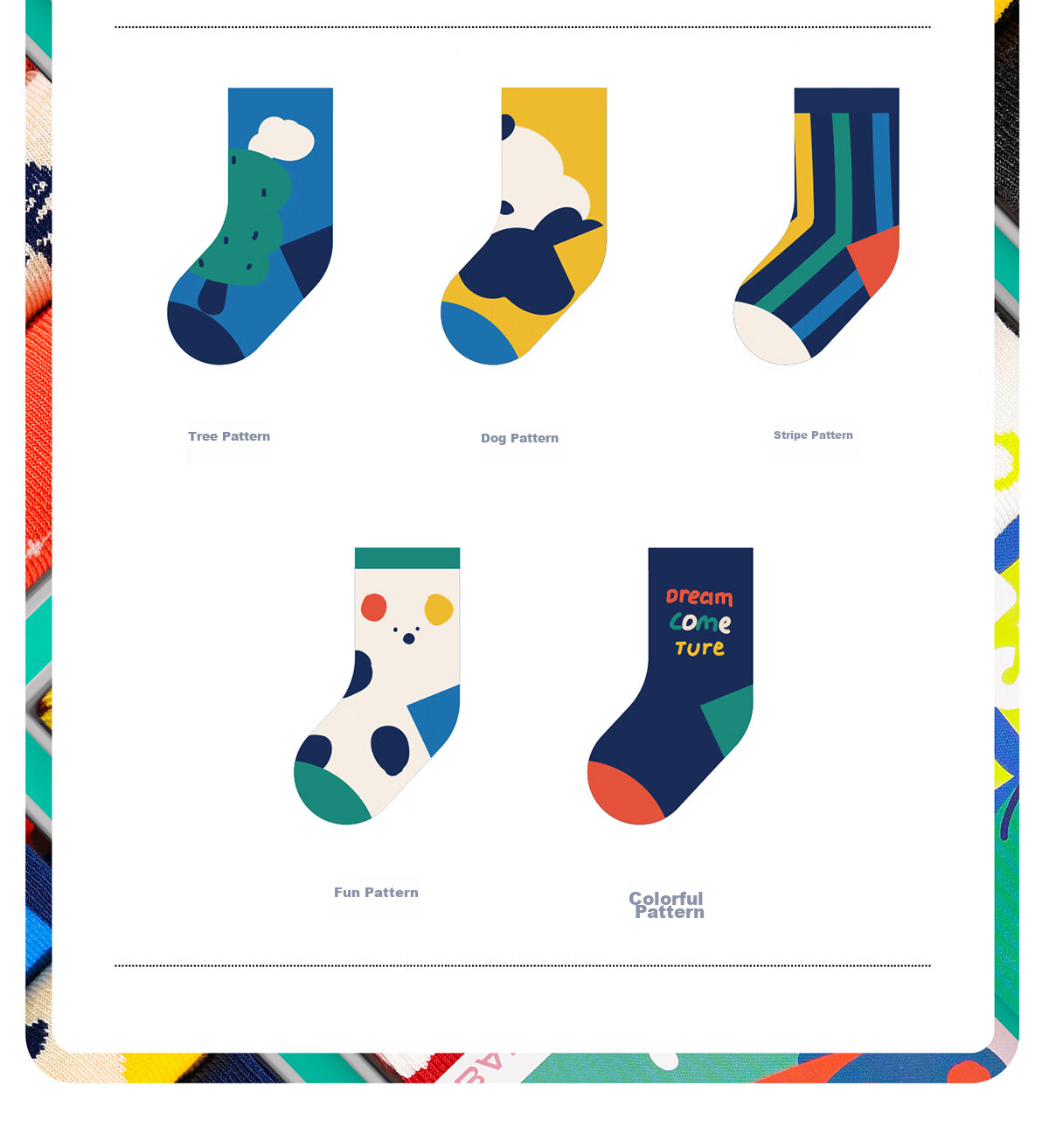 Banbi Children's Socks, Autumn And Winter Trendy Socks for Boys, Spring And Autumn Seamless Mid-Calf Socks for Older Children, BB2474, Size 18-20 1