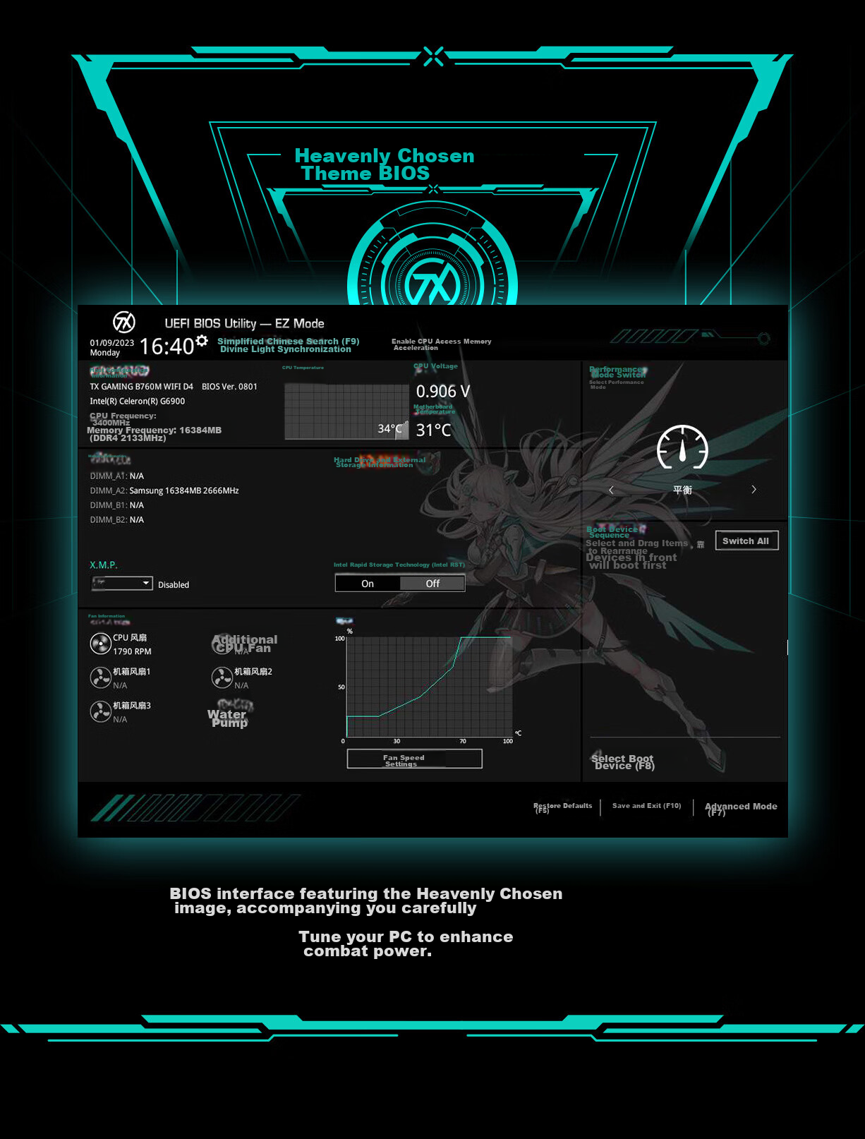 ASUS TX GAMING B760M WIFI D4 Motherboard, Supports CPU 14700K/14600KF/12600KF (Intel B760/LGA 1700) 13