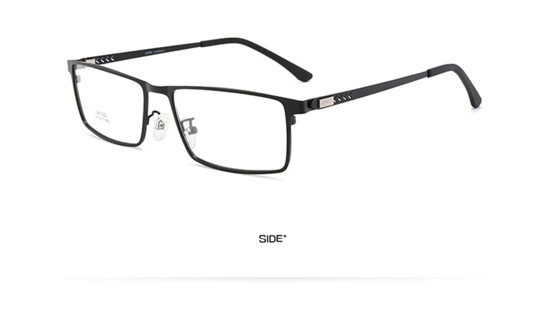 DRATRA Men's Stylish Business Nearsighted Glasses with Blue Light Protection, Prescription Available, Astigmatism Correction, Photochromic Square Frame, Ultra-Light And Non-Prescriptio 11