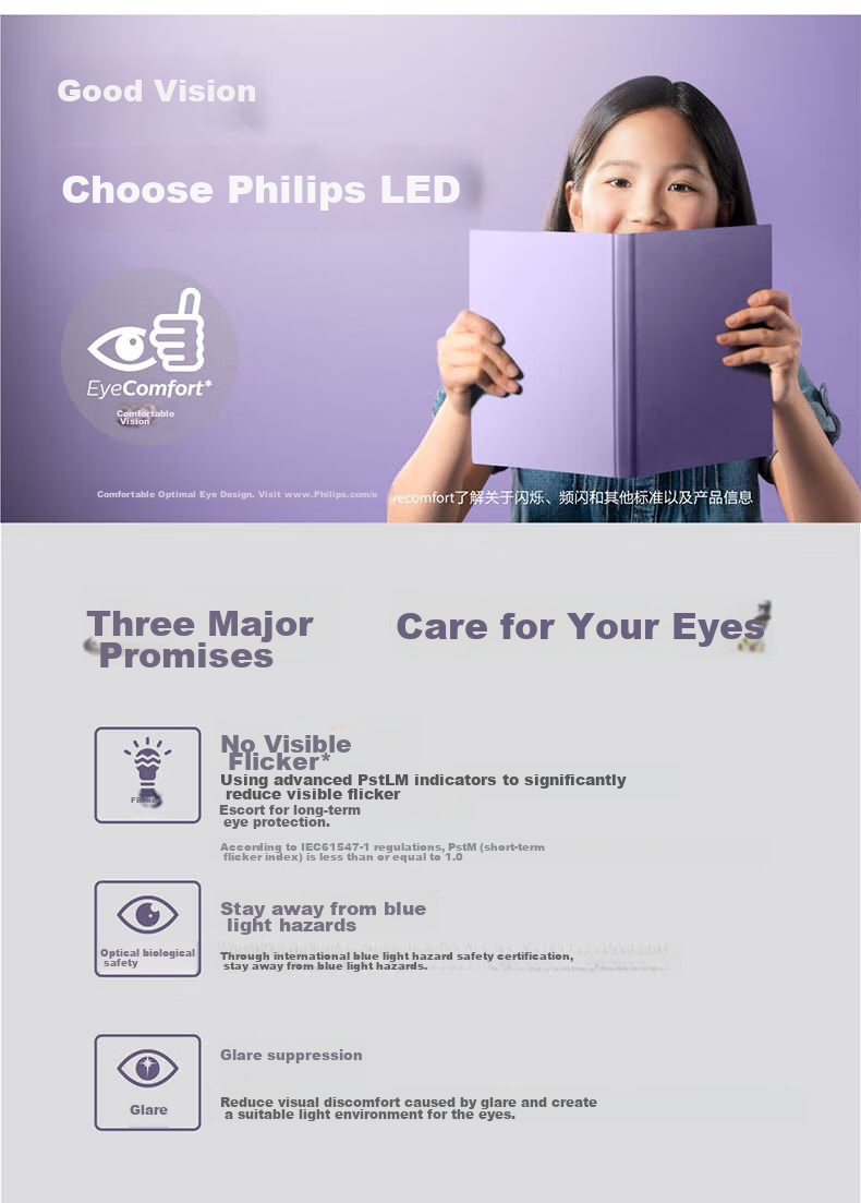 PHILIPS 5.5W LED Ultra-Thin Recessed Downlight for Living Room Ceiling, Cut-Out 85-95mm, Cool White 6500K 13
