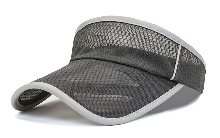 GLO-STORY Unisex Quick-Dry Baseball Cap Sunshade Open-Top Hat MMZ824258 Dark Gray 6