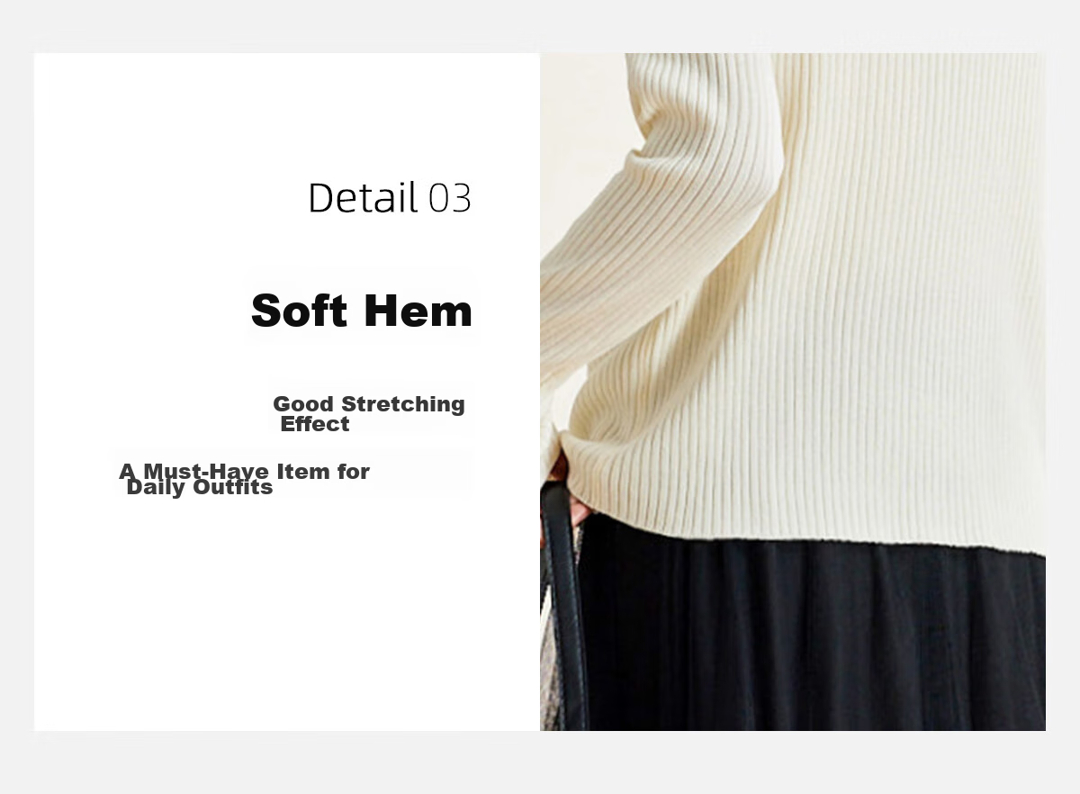 PinCai Women's Knit Sweater, Early Autumn Round Neck Bow Embroidery Knit Top, Slim-Fit Base Layer Sweater P143Z3009 14