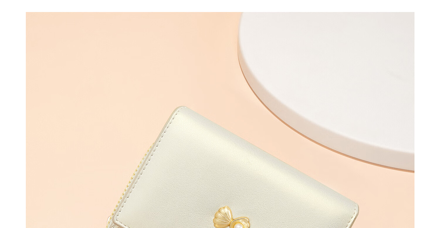 Cnoles Wallet, Women's Short Purse, Student Card Holder, ID Holder, Zipper Bag, Valentine's Day Gift for Girlfriend 7