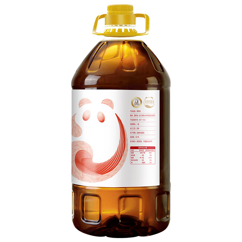 天府菜油小榨浓香菜籽油 5L（三星）非转基因 食用油 四川风味国企出品