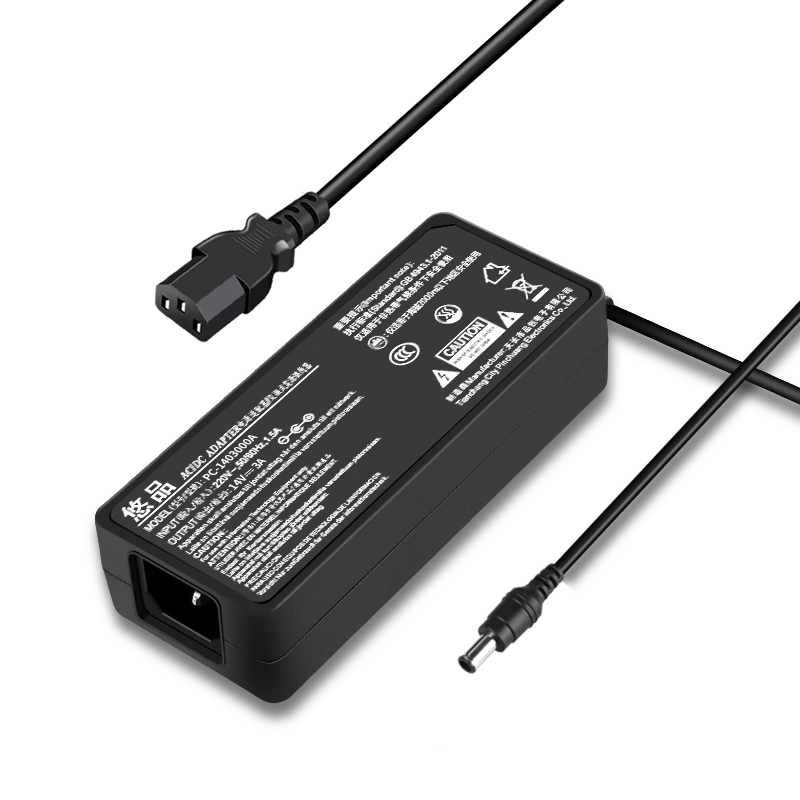 Youpin Three-Star Monitor Power Cord 14V3A/2.5A/2.14A/1.78A/1.43A LCD Computer Power Adapter, Universal Display Screen Laptop Charger