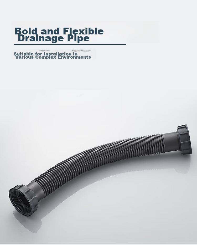 MEJUE Kitchen Sink Drain Assembly with Overflow Hole, Drain Stopper And Drain Pipe Set Z-02319 12