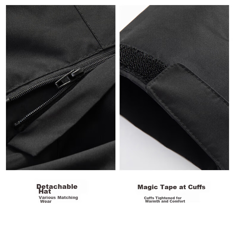 Huili Three-In Jacket for Men, Autumn And Winter Outdoor Hiking Sports Windproof Coat, Warm Jacket for Men's Clothing 31