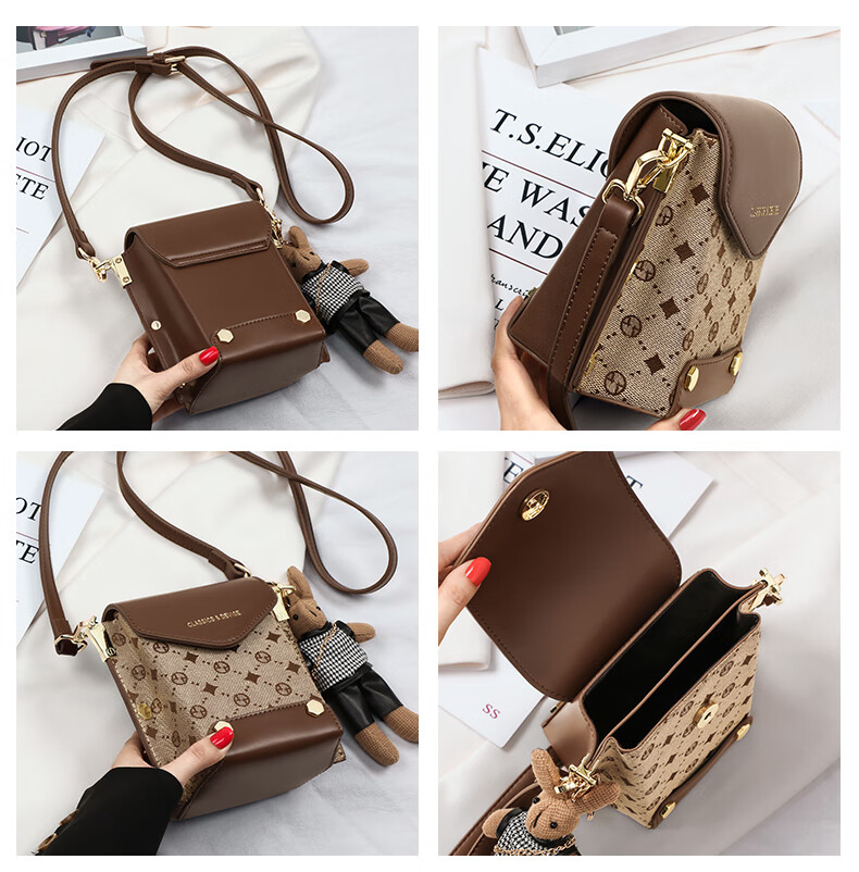 Aiqinghai Handbag, Women's Bag, Phone Pouch, Mini Crossbody Bag, Shoulder Bag, Underarm Bag, Birthday And Mother's Day Gift, Practical Present for Mom 9