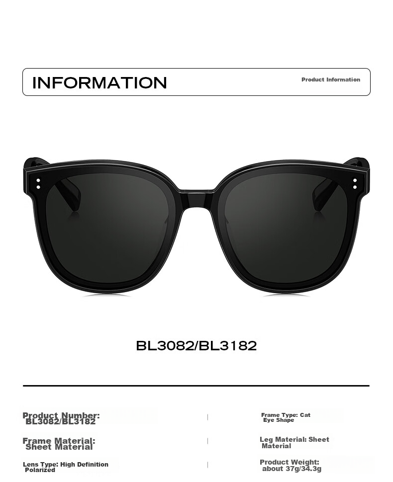 BOLON Sunglasses, Yang Zi's Style, Versatile Sunglasses for Women, UV Protection, Outdoor Driving Sunglasses, BL3082A10 5