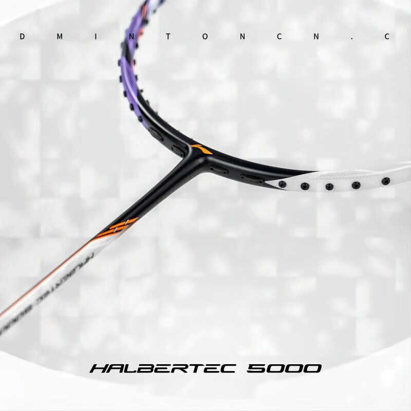 Li-Ning Badminton Racket, Zhanji 5000, High-Elasticity Full Carbon Professional Racket, Advanced Competition Training Racket, 4U Unstrung 2