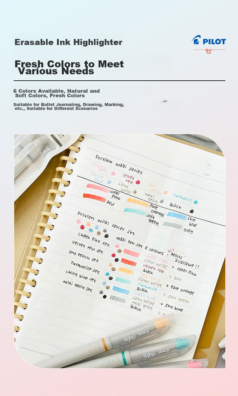 PILOT Erasable Gel Pen, Retractable Refill, Stylish Signature Pen, Ink Pen with Replaceable Refills, Waai Series LFBKRF12EF-MNGY 0.5 Mini Gray 7