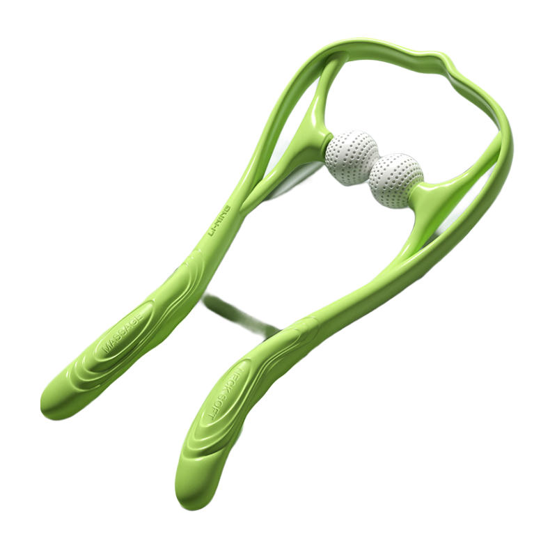 Li-Ning Cervical Massager, Manual Neck Clamp, Multifunctional Shoulder And Neck Dredging Roller, Neck Clamp Massager