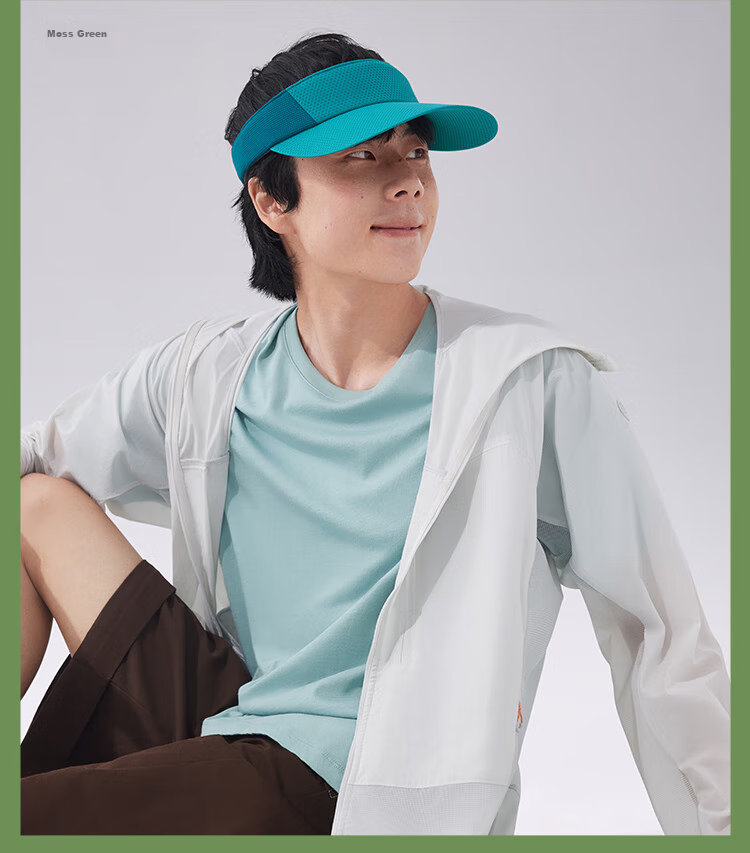 Beneunder Tennis Cap, Sun Hat for Men, UV Protection Hat, Visor Cap, Sports Sweat-Absorbing Full-Face Sun Hat DS015 23