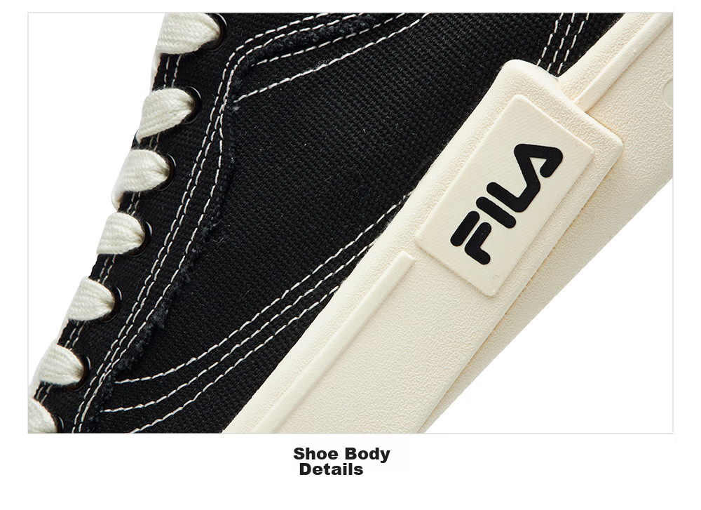 FILA FUSION POP Canvas Women's Sneakers Sports Casual Shoes 23