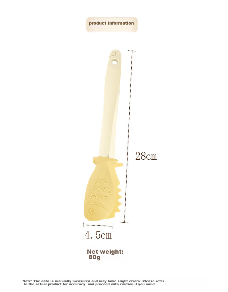 Shuke Fish Tongs, Kitchen Barbecue Tongs, Multifunctional Food Tongs, Heat-Resistant Silicone Barbecue Steak Tongs 13