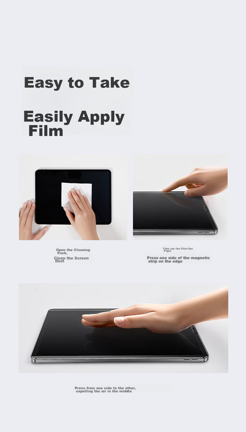 TORRAS [Paper-Like Film] Protective Screen for IPad Pro 2025/2024, 11-Inch M5 Chip Apple Tablet, Magnetic Detachable, 11-Inch Gaming, Handwriting And Drawing 21