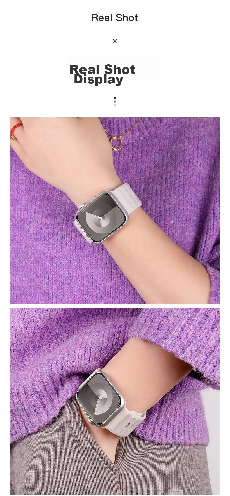 BHO Compatible Apple Watch S12 Band, Apple Watch S11/Ultra4 Stepped Silicone Strap, IWatch S10/9/8/7/SE3/Ultra2 Sports Band 11