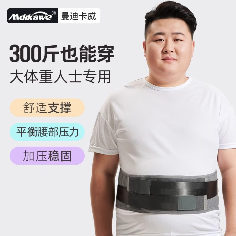 Поясничный бандаж Mdikawe для поддержки спины, для мужчин и женщин, 4XL