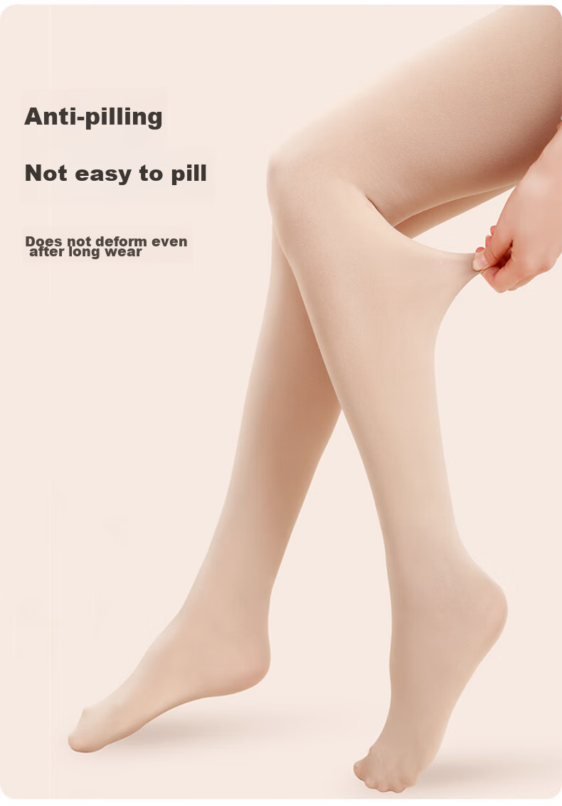 LangSha Maternity Stockings Women Spring Autumn Velvet Plus Size Adjustable Belly Support Outer Wear Anti-Snag Tights 8