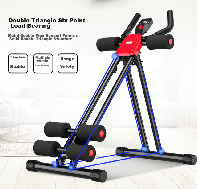 DDS Abdominal Fitness Equipment, Abdominal Crunch Machine, Home Exercise Equipment, Lazy Person's Abdominal Workout Device, 6503G 2
