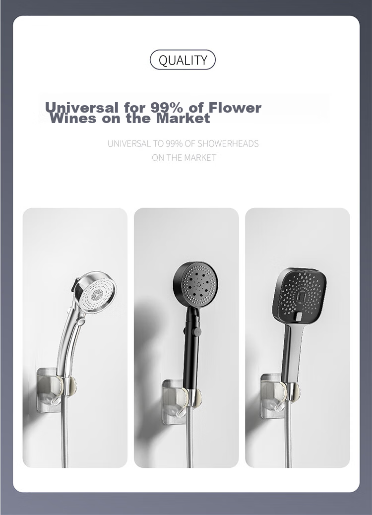 MEJUE Shower Head Hose, Cold And Hot Water Inlet Hose, Anti-Tangling Silver Shower Head Pipe Z-05306 9