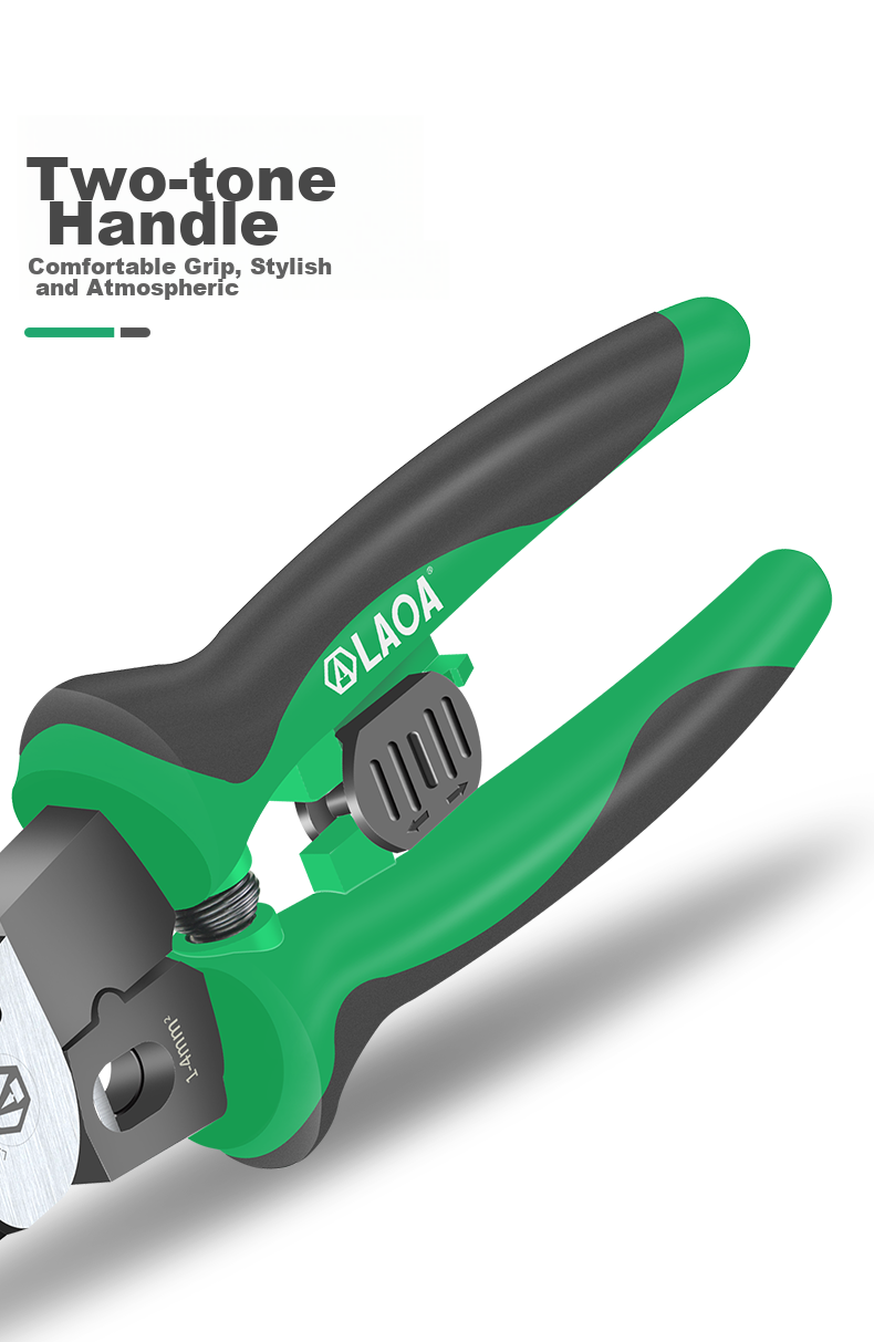 LAOA Lao A Needle-Nose Wire Stripper, Multifunctional Wire Cutter, Wire Stripping Tool, Terminal Crimping Pliers, LA320919 15