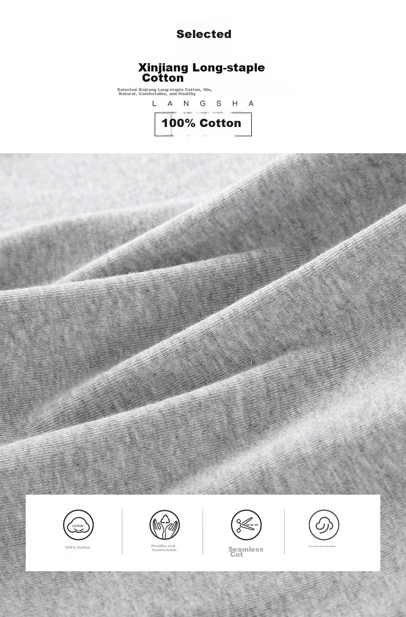 LangSha Pure Cotton Tank Top for Men, Summer Lightweight Sleeveless Casual Sports Sweat-Wicking Breathable Undershirt 3